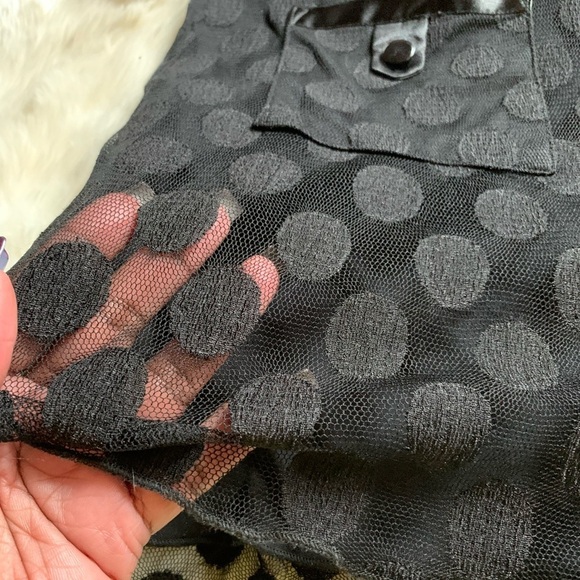 Enforce Studio Bohemian Black Polka Dot‎ Dress - Picture 9 of 11